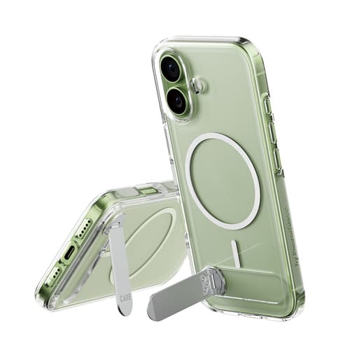 PanzerGlass CARE™ by ® Kickstand Case Transparent w. MagSafe iPhone 17