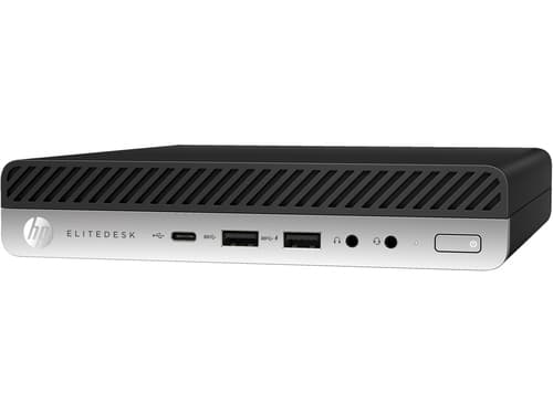 T1A HP EliteDesk 800 G5 Refurbished Intel® Core™ i5 i5-9500 8 GB DDR4-SDRAM 256 GB SSD Windows 11 Pro Mini PC Black, Silver