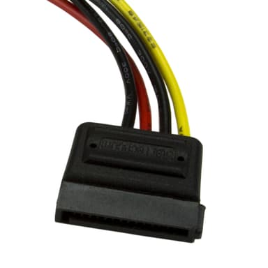 StarTech.com 6in 4 Pin LP4 to SATA Power Cable Adapter view 3