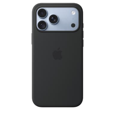 Apple iPhone 18 Pro Max Silicone Case with MagSafe - Black view 3