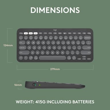 Logitech Pebble Keys 2 K380s (AZERTY) — 920-011803 view 18