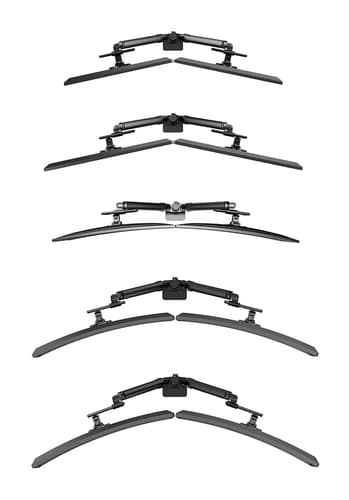 Neomounts DS65S-950BL2 Monitor arm 24-34" - gas spring - Topfix - multi-adjustable - 180°-stop view 5