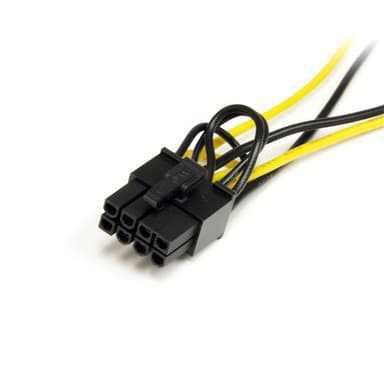StarTech.com 6in SATA Power to 8 Pin PCI Express Video Card Power Cable Adapter view 3