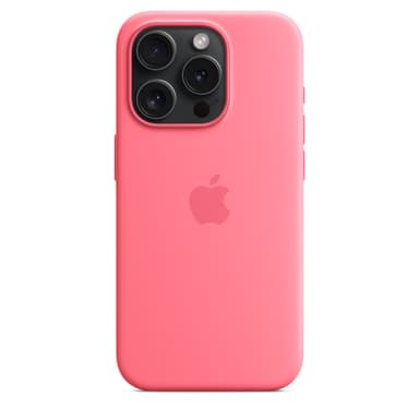 Apple iPhone 15 Pro Silicone Case with MagSafe - Pink view 4