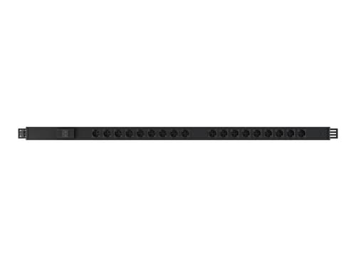 Vertiv PowerGo Basic rPDU | 0U | Vertical | 230V| 32A | 7.3kW | (18) German Schuko Outlets | 50/60Hz | 1P+N+E (IP44) 1-Year Warranty | EP0G90A1