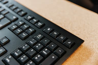 CHERRY KW 3000 keyboard Universal RF Wireless AZERTY French Black view 5
