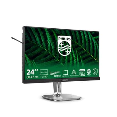 Philips 5000 series 24B2G5301/00 computer monitor 60.5 cm (23.8") 1920 x 1080 pixels Full HD LCD Black view 2