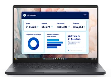 DELL Pro 13 Premium PA13250 Copilot+ PC Intel Core Ultra 5 238V Laptop 33.8 cm (13.3") Full HD+ 32 GB LPDDR5x-SDRAM 512 GB SSD Wi-Fi 7 (802.11be) Windows 11 Pro UK English Black view 1