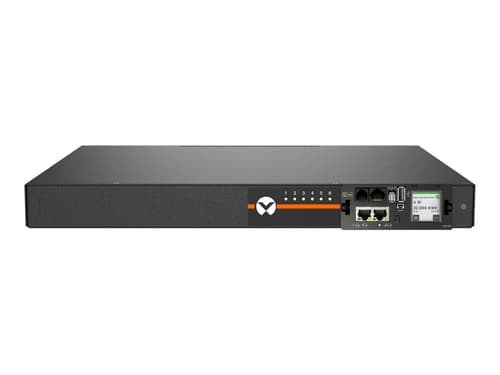Vertiv Geist MUS5M1R0-06L137-1C14A9H00-S power distribution unit (PDU) 6 AC outlet(s) 0U Black