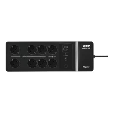 APC Back-UPS, 1050VA/600W Floor/Wall Mount, 230V, 8x UNEL outlets, USB Type A+C Port, User Replaceable Battery view 4