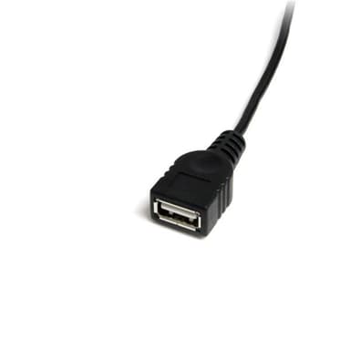 StarTech.com 1 ft Mini USB 2.0 Cable - USB A to Mini B F/M view 3