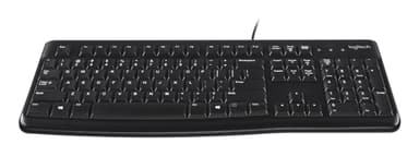 Logitech K120 Corded Keyboard (QWERTY) — 920-002501 view 2