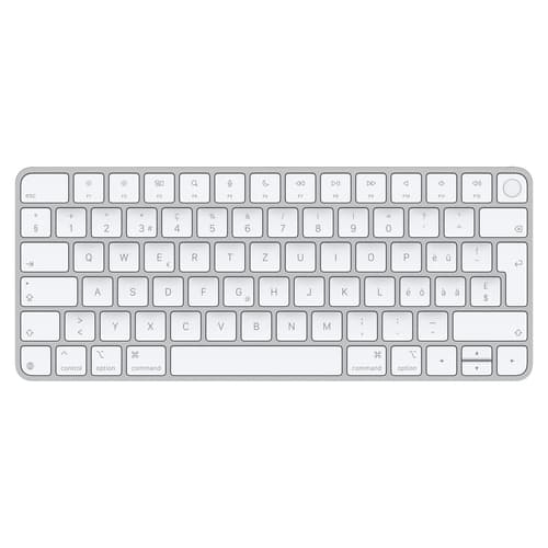 Apple Magic Keyboard with Touch ID for Mac models with silicon (USB–C) - Swiss