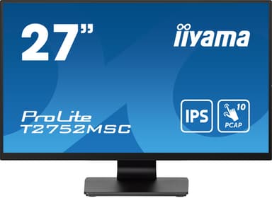 iiyama ProLite T2752MSC-B1 computer monitor 68.6 cm (27") 1920 x 1080 pixels Full HD LED Touchscreen Black view 4