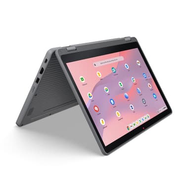 Lenovo Chrome 500e 2in1 G5 M89 MediaTek Kompanio 540 Chromebook 29.5 cm (11.6") Touchscreen HD 8 GB LPDDR5x-SDRAM 64 GB UFS Wi-Fi 7 (802.11be) ChromeOS Grey English view 2