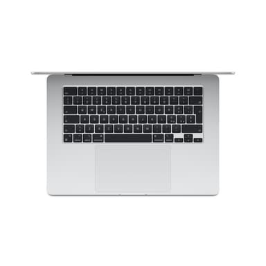 Apple MacBook Air Apple M M3 Laptop 38.9 cm (15.3") 16 GB 512 GB SSD Wi-Fi 6E (802.11ax) macOS Sonoma Silver view 2