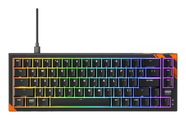 CHERRY K5 PRO TMR COMPACT keyboard Gaming USB QWERTY US English Black, Orange view 1