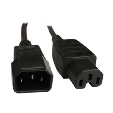 Origin Storage 5m Power Cable - PDU to Switch IEC C14(M)-IEC C15(F) view 1