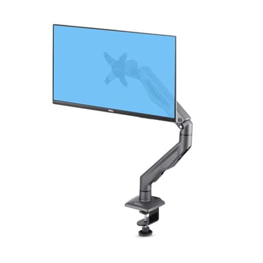 StarTech.com Desk Mount Monitor Arm, Up To 32" Display, Max 22lb/10kg, VESA 75x75/100x100, C-Clamp, Fully Articulating, Mechanical Spring, TAA-compliant view 1