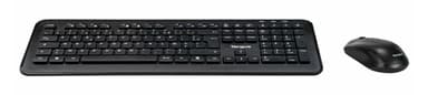 Targus AKM610FR keyboard Mouse included Universal RF Wireless AZERTY French Black view 1