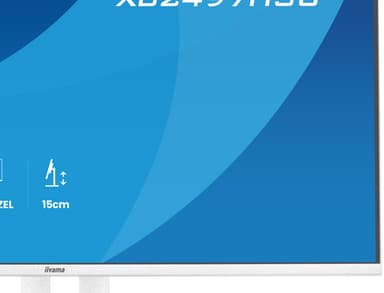 iiyama ProLite XB2497HSU-W1 computer monitor 60.5 cm (23.8") 1920 x 1080 pixels Full HD LED White view 9