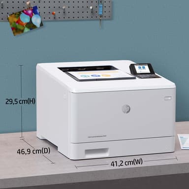 HP Color LaserJet Enterprise M455dn view 11