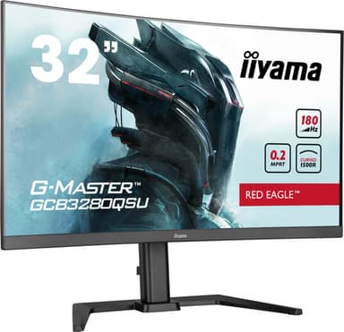 iiyama G-MASTER GCB3280QSU-B2 computer monitor 80 cm (31.5") 2560 x 1440 pixels Dual QHD LED Black view 1