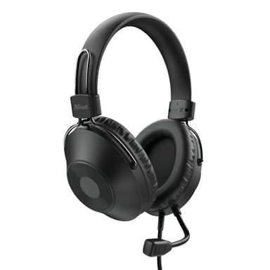 Trust HS-250 Headset Wired Head-band Calls/Music Black view 2