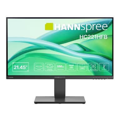 Hannspree HC221HFB Desktop Monitor (UK Only) view 1