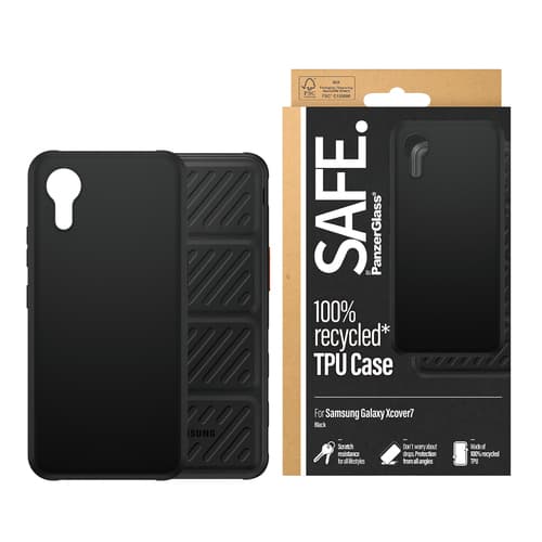 PanzerGlass SAFE. by ® TPU Case Black Samsung Galaxy Xcover7