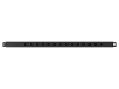 Vertiv PowerGo Basic rPDU | 0U | Vertical | 230V| 16A | 3.6kW | (14) German Schuko Outlets | 50/60Hz | German Schuko inlet | Single-Phase | EP0G80A1 view 1