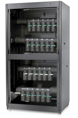 APC Cooling Distribution Unit power rack enclosure Black view 4