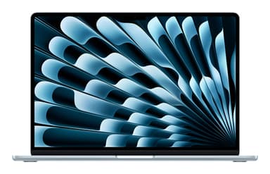 Apple MacBook Air Apple M M4 Laptop 38.9 cm (15.3") 16 GB 256 GB SSD Wi-Fi 6E (802.11ax) macOS Sequoia Blue view 1
