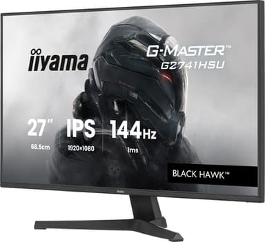 iiyama G-MASTER G2741HSU-B1 computer monitor 68.6 cm (27") 1920 x 1080 pixels Full HD Black view 2
