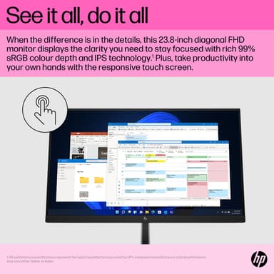 HP E24t G5 FHD Touch Monitor view 7