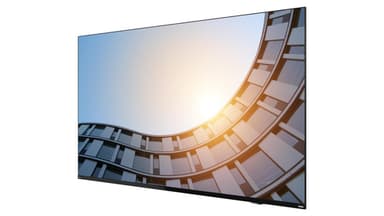 Lenovo ThinkVision E65 LFD computer monitor 163.8 cm (64.5") 3840 x 2160 pixels 4K Ultra HD LCD Black view 3