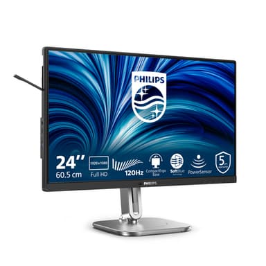 Philips 4000 series 24B2N4200/00 computer monitor 60.5 cm (23.8") 1920 x 1080 pixels Full HD LCD Grey view 2