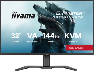 iiyama G-MASTER GB3261UHSCP-B1 computer monitor 80 cm (31.5") 3840 x 2160 pixels 4K Ultra HD LED Black view 1
