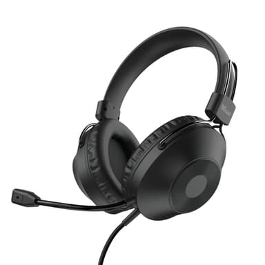 Trust HS-250 Headset Wired Head-band Calls/Music Black view 3