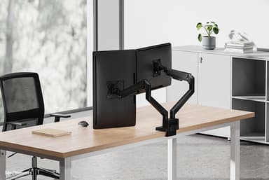 Neomounts DS70-250BL2 Monitor arm 17-32" - gas spring - Topfix - 180°-stop view 18