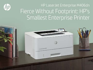 HP LaserJet Enterprise M406dn view 18