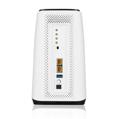 Zyxel FWA510 wireless router Multi-Gigabit Ethernet Tri-band (2.4 GHz / 5 GHz / 5 GHz) 5G Black, White view 4
