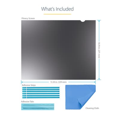 StarTech.com 17-inch 5:4 Computer Monitor Privacy Filter, Anti-Glare Privacy Screen w/51% Blue Light Reduction, Monitor Screen Protector w/+/- 30 Deg. Viewing Angle view 15