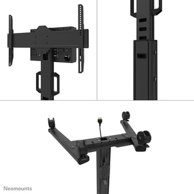 Neomounts FL50S-825BL1 TV trolley 37-75" - TÜV view 8