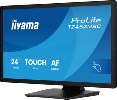 iiyama ProLite T2452MSC-B2 computer monitor 61 cm (24") 1920 x 1080 pixels Full HD Touchscreen Black view 4