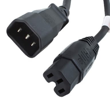 Origin Storage 3m Power Cable - PDU to Switch IEC C14(M)-IEC C15(F) view 2