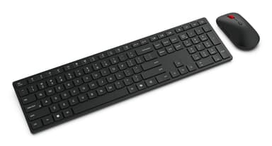 Lenovo 4X31S04843 keyboard Mouse included Office RF Wireless + Bluetooth French, German Black view 2
