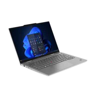 Lenovo ThinkPad X1 2-in-1 Gen 10 Aura Edition Intel Core Ultra 7 255U Hybrid (2-in-1) 35.6 cm (14") Touchscreen WUXGA 16 GB LPDDR5x-SDRAM 512 GB SSD Wi-Fi 6E (802.11ax) Windows 11 Pro UK English Grey view 6