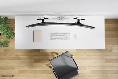 Neomounts DS65S-950WH2 Monitor arm 24-34" - gas spring - Topfix - multi-adjustable - 180°-stop view 18