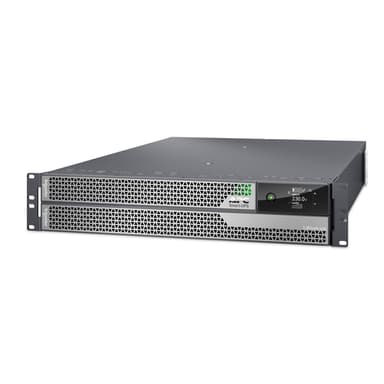 APC Smart-UPS Ultra On-Line, 5000VA, Lithium-ion, Rack/Tower 2U, 230V, Hardwired 3-Wire Output, Network Card, Extended runtime, W/rail kit view 1